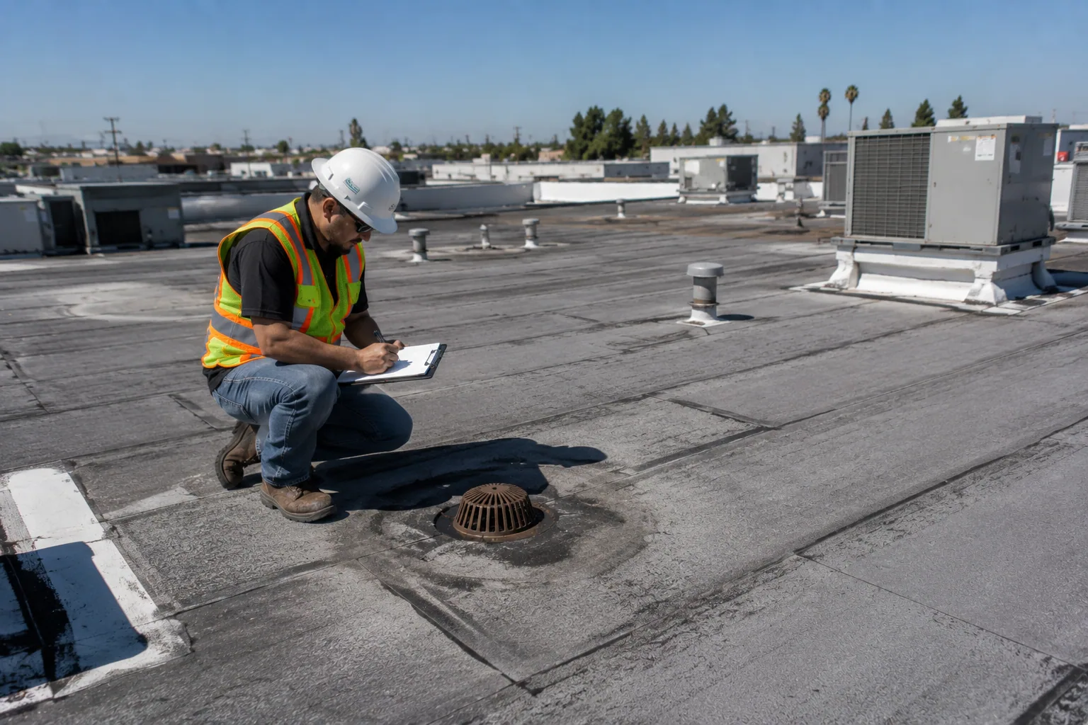 Commercial Roof Inspection in Richmond, CA