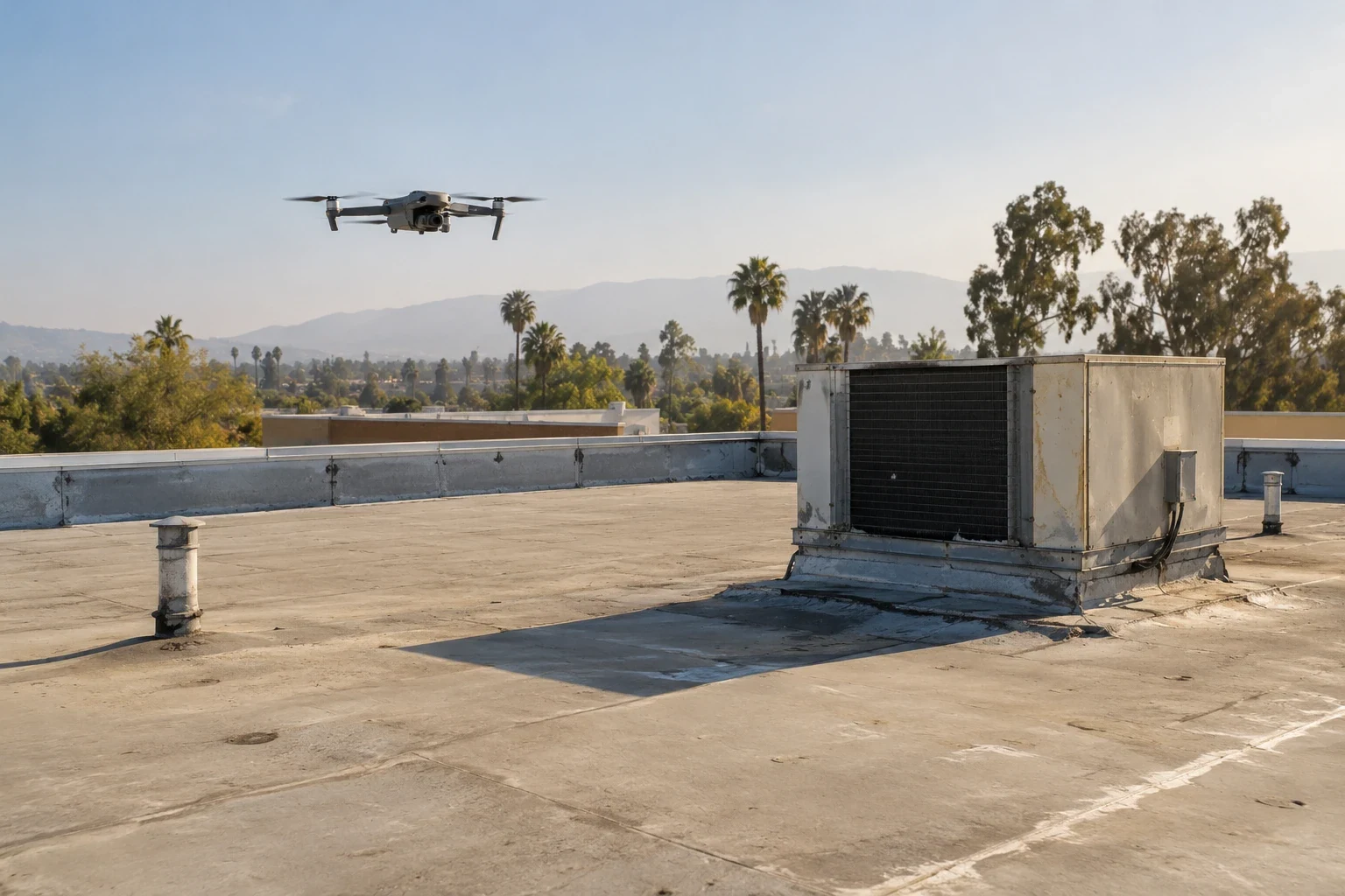 Drone Roof Inspection in Richmond, CA