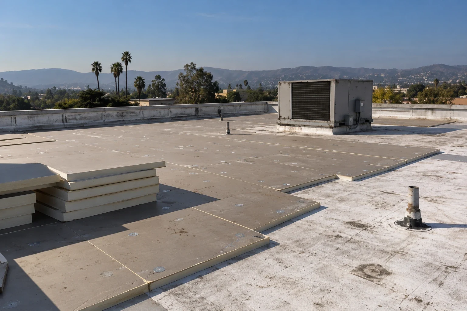 Roof Insulation and Cover Board in Richmond, CA